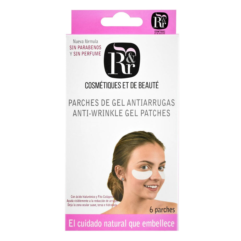 Patchs pour le contour des yeux Rose & Rose Acide Hyaluronique 6 Unités