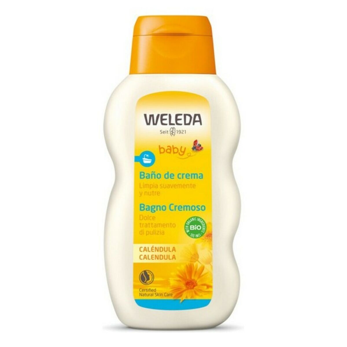 Crème douche Weleda Baby Calendula (200 ml)