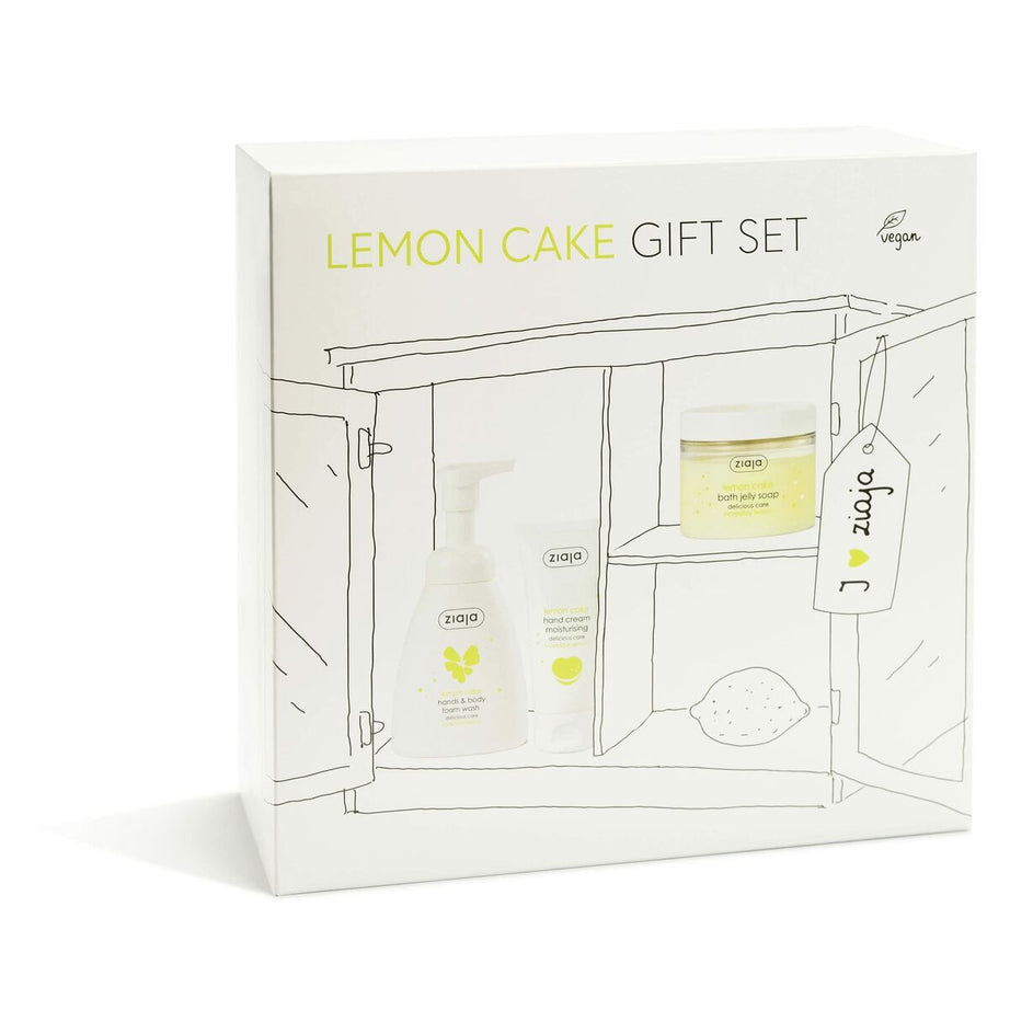 Set de cosmétique unisexe Ziaja Lemon Cake 3 Pièces