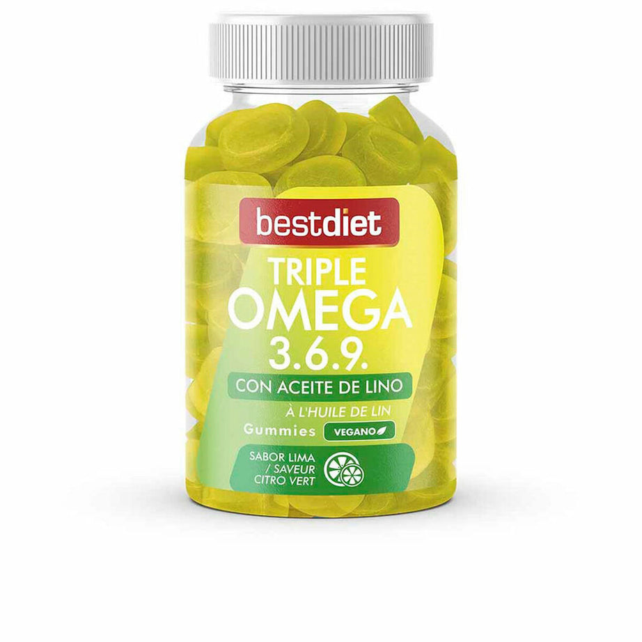 Omega 3-6-9 Best Diet Triple Omega Bonbons gélifiés 60 Unités