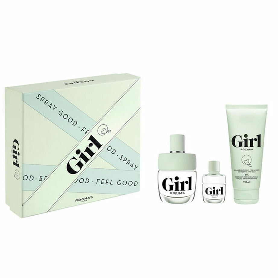 Set de Parfum Femme Rochas Girl 3 Pièces