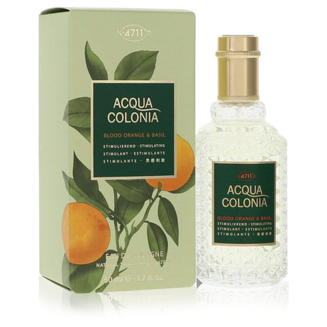 4711 Acqua Colonia Blood Orange &amp; Basil Eau De Cologne Spray (Unisexe) Par 4711