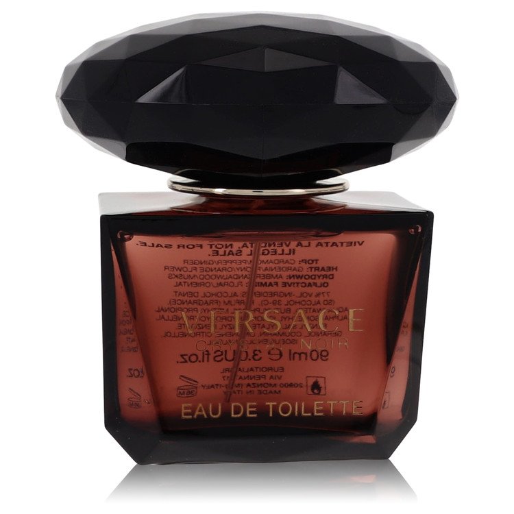 Crystal Noir Eau De Toilette Spray (Testeur) Par Versace