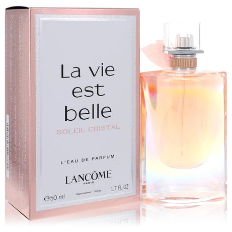 La Vie Est Belle Soleil Cristal Eau De Parfum Spray Par Lancôme